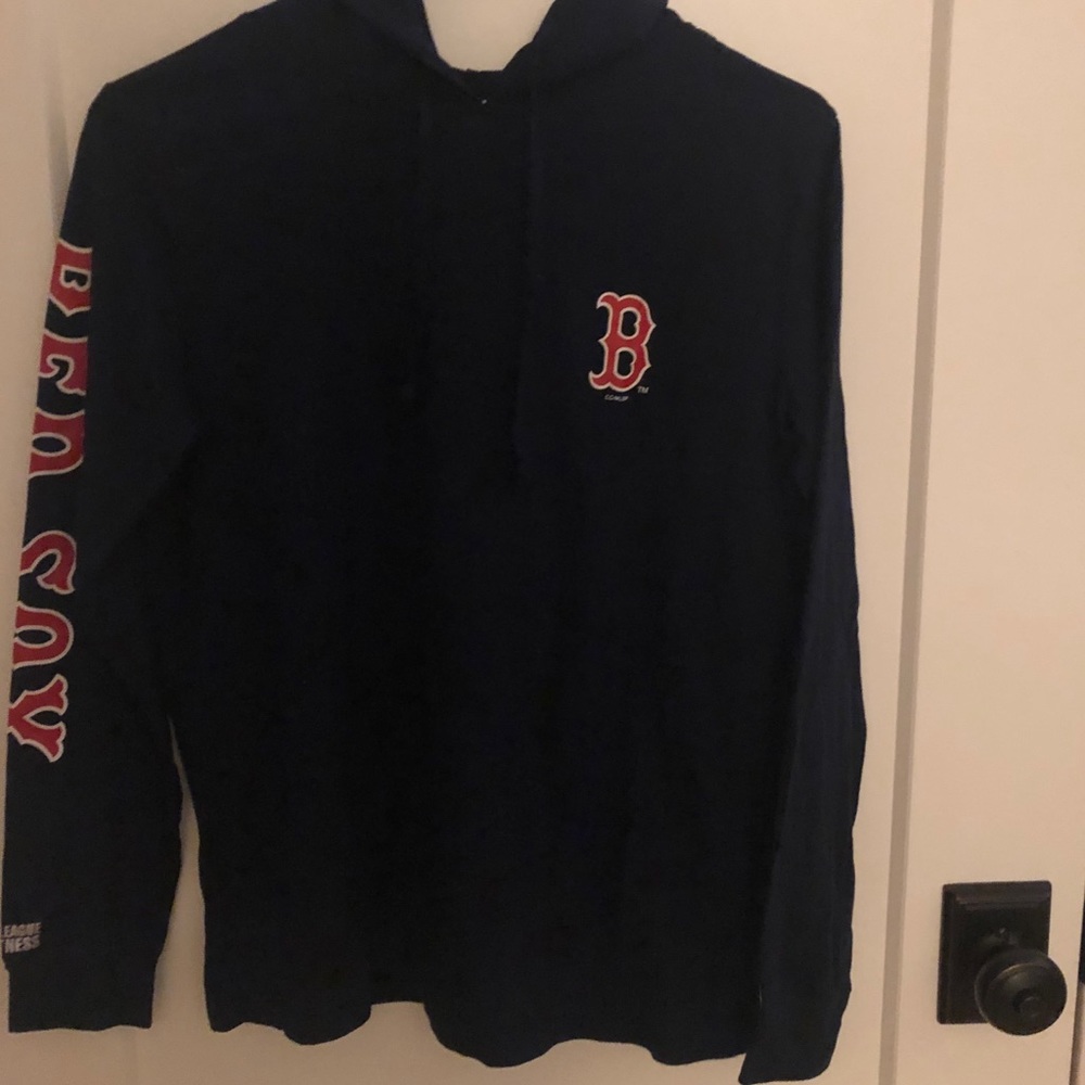 Red Sox Ladies hooded long sleeve t-shirt medium